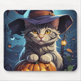 Tapis De Souris Kitty Halloween