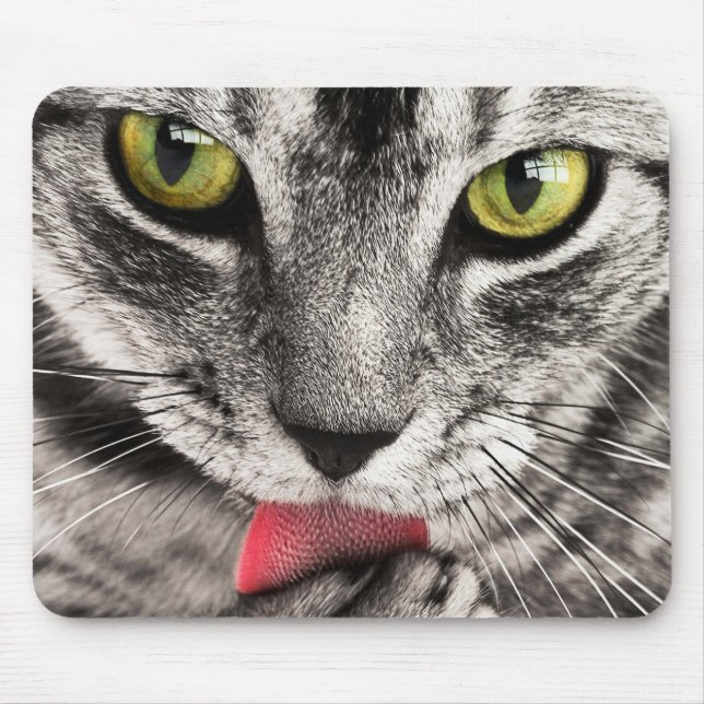 Tapis De Souris Kitty Lick (Devant)