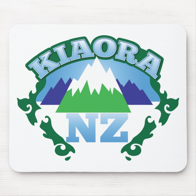 Tapis De Souris Kiwi Nouvelle Zélande de KIORA bonjour (Devant)