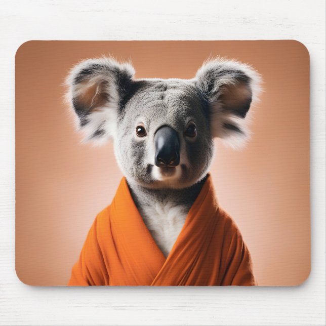 Tapis De Souris Koala bouddhiste (Devant)