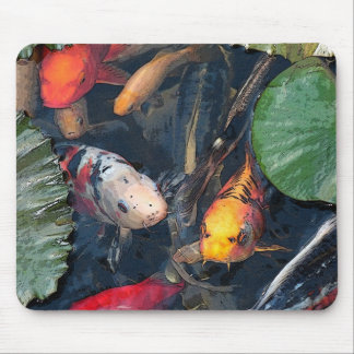 Tapis De Souris Koi Mousepad