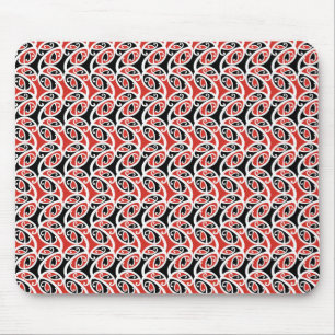 Tapis De Souris Kowhaiwhai Mangopare Maori Tribal Pattern
