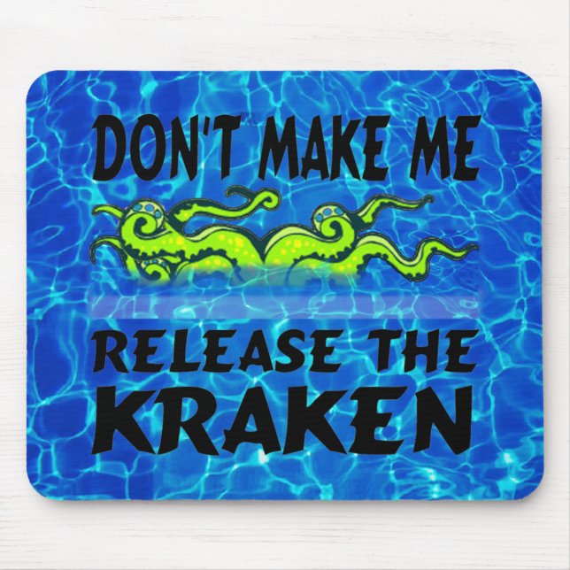 Tapis De Souris Kraken Mousepad (Devant)