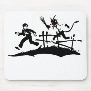 Tapis De Souris krampus xmas