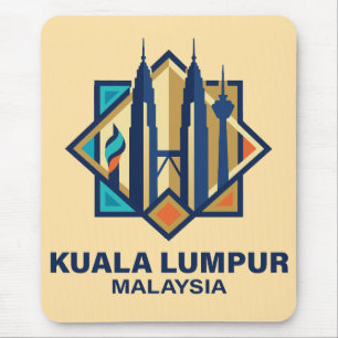 Tapis De Souris Kuala Lumpur Malaisie Asie du Sud-Est