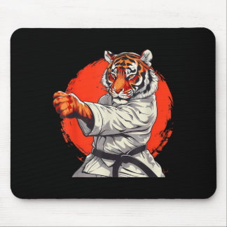 Tapis De Souris Kung Fu Tiger Arts Martiaux Kickboxing Taekwondo