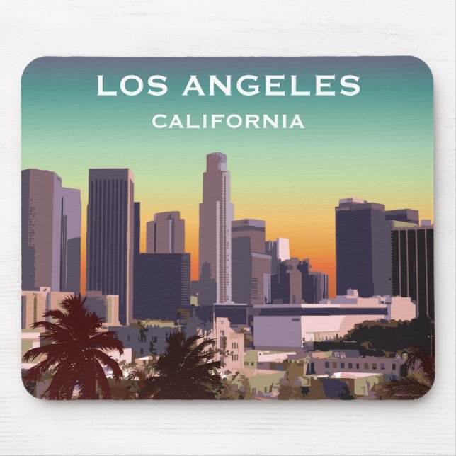 Tapis De Souris L.A. du centre (Devant)