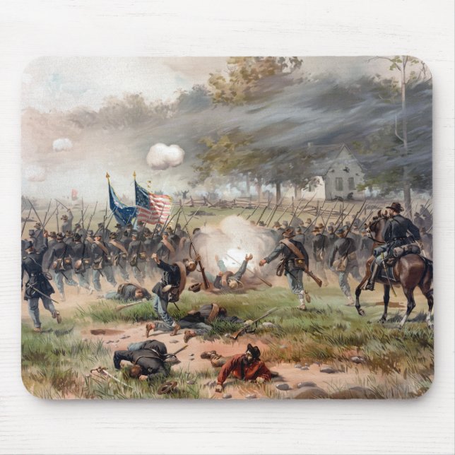 Tapis De Souris La bataille d'Antietam -- Guerre civile (Devant)