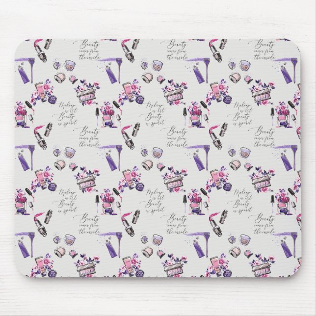 Tapis De Souris La beauté vient du motif d'intérieur (Devant)