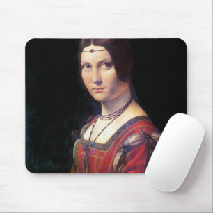 Tapis De Souris La Belle Ferronnière, Léonard de Vinci
