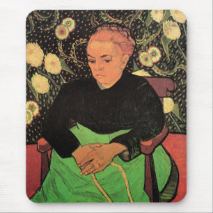 Tapis De Souris La Berceuse (Augustine Roulin) de Vincent van Gogh