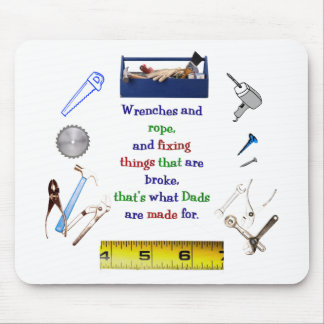 Tapis De Souris La boîte à outils Mousepad du papa