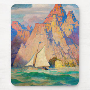 Tapis De Souris La bonaventure de Newell Convers Wyeth