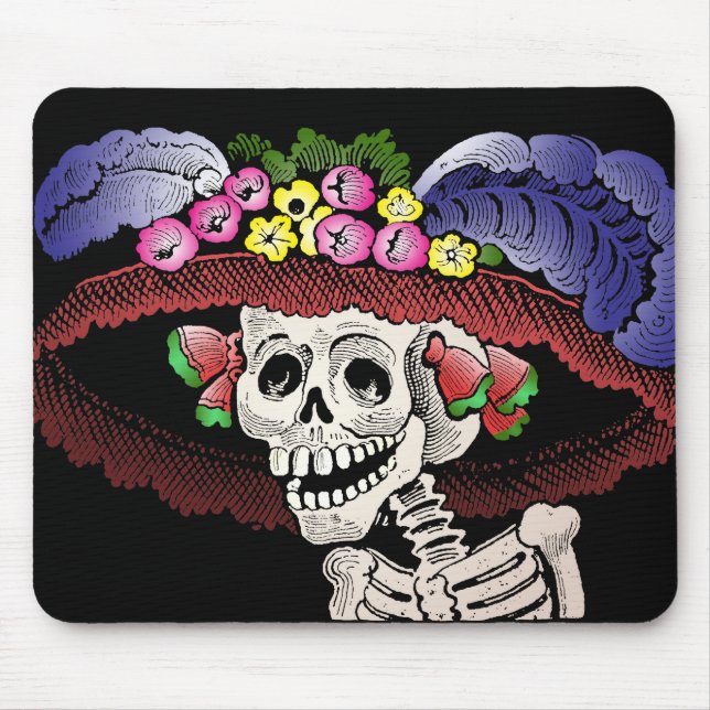 Tapis De Souris La Calavera Catrina [mousepad] (Devant)