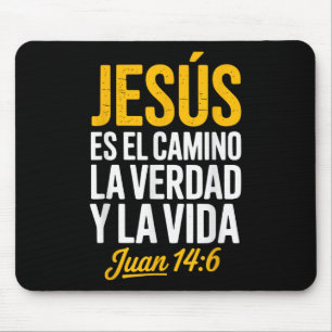 Tapis De Souris La Camisa De Jesus En Espanol chrétien espagnol