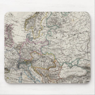 Tapis De Souris La carte de l'Europe par Stieler