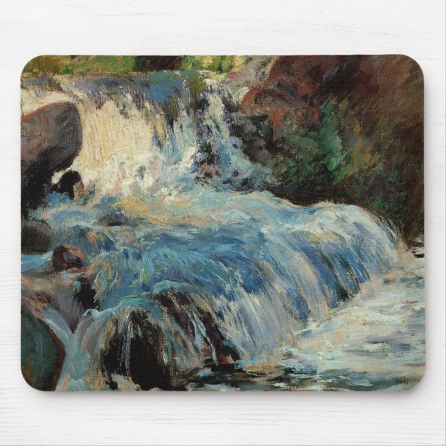 Tapis De Souris La cascade par John Henry Twachtman (Devant)