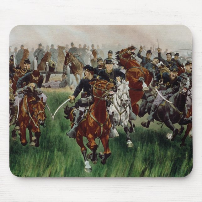 Tapis De Souris La cavalerie, 1895 (Devant)