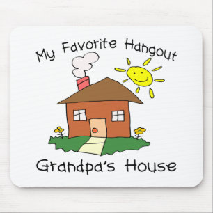 Tapis De Souris La Chambre du grand-papa préféré de repaire