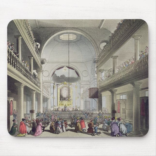 Tapis De Souris La chapelle catholique, champs d'auberge de (Devant)