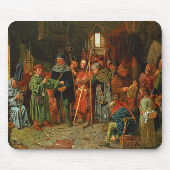 Tapis De Souris La charge du Dogberry à la montre (Devant)