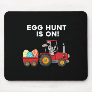 Tapis De Souris La Chasse Aux Oeufs Est Le Jour De Pâques Garçons 