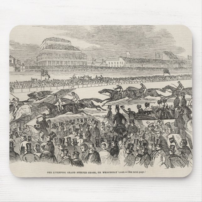 Tapis De Souris La chasse grande de Liverpool Steeple mercredi (Devant)