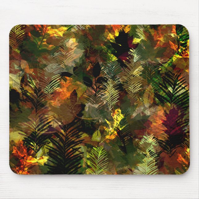 Tapis De Souris La chute laisse Mousepad pour aquarelle (Devant)