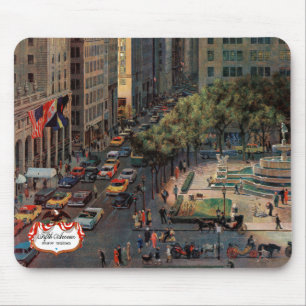 Tapis De Souris La Cinquième Avenue par John hésitent