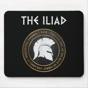 Tapis De Souris La Colère Iliade De La Guerre De Troie D'Achille