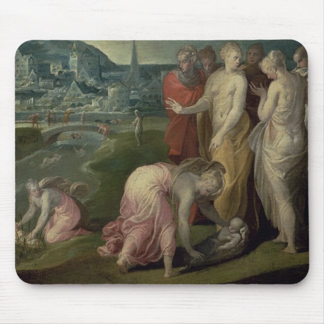 Tapis De Souris La conclusion de Moïse (huile sur la toile) (Devant)