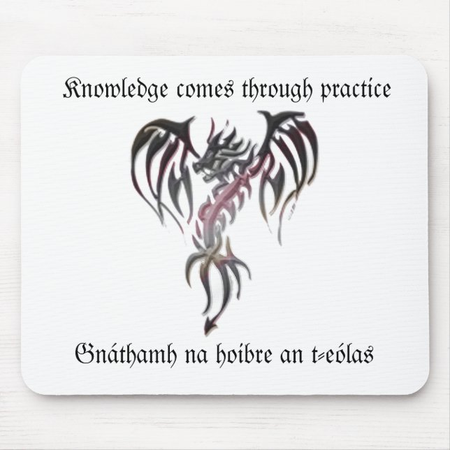 Tapis De Souris La connaissance (Devant)