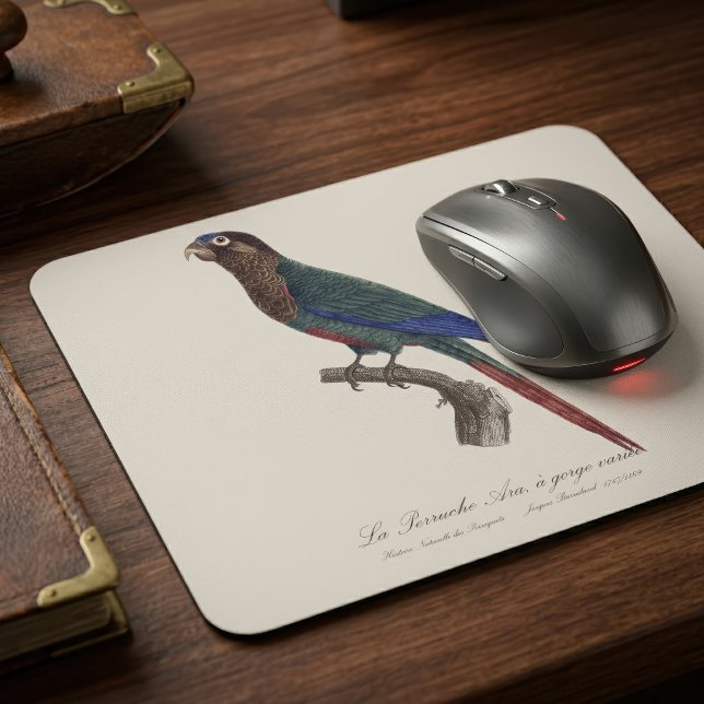 Tapis De Souris La conure emmaillotée, Pyrrhura Picta (The Painted Parakeet, Pyrrhura Picta. Mouse Pad)