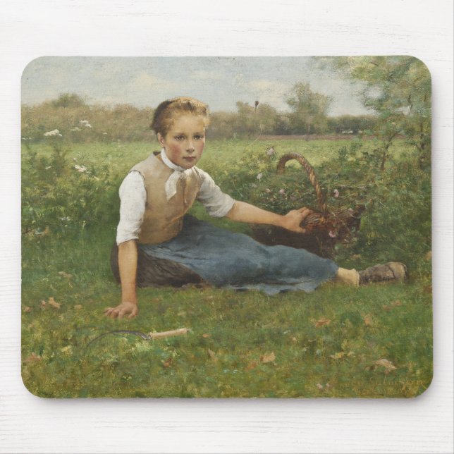 Tapis De Souris La cueillette fleurit | 1882 (Devant)