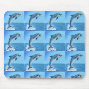 Tapis De Souris La danse silencieuse du dauphin