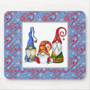 Tapis De Souris La famille de gnomes