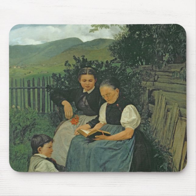 Tapis De Souris La fin du jour, 1868 (Devant)