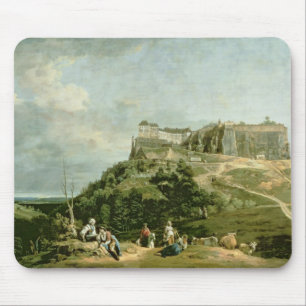 Tapis De Souris La forteresse de Konigstein, XVIIIème siècle