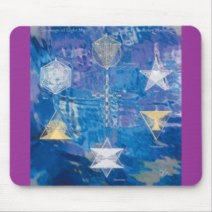 Tapis De Souris La géométrie sacrée Mousepad