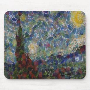 Tapis De Souris La Gourde Nuit Starry Beaux Art Spoof