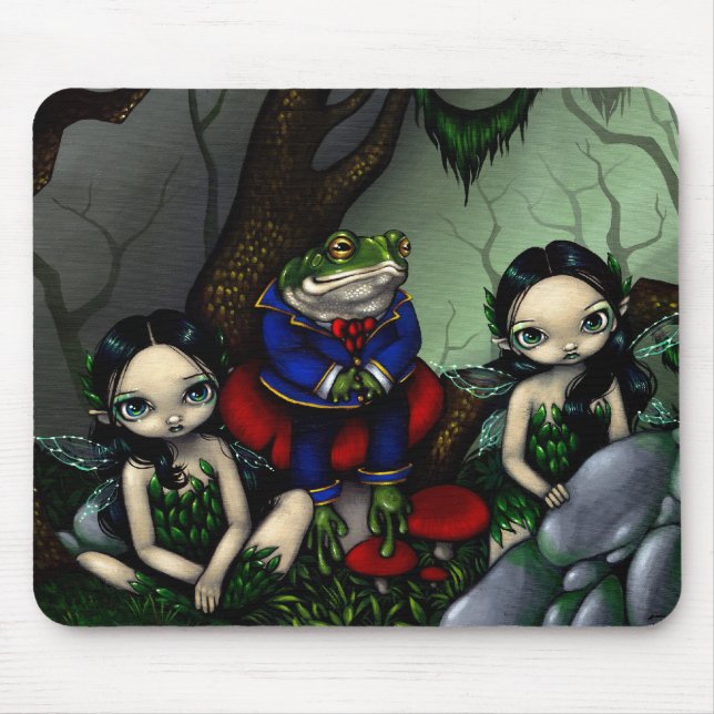 Tapis De Souris "La grenouille belle" Mousepad (Devant)