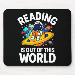 Tapis De Souris La lecture de l'espace est un livre drôle hors de