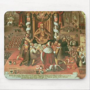 Tapis De Souris La livraison de la confession d'Augsbourg