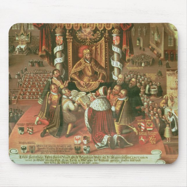 Tapis De Souris La livraison de la confession d'Augsbourg (Devant)