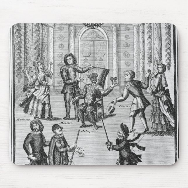 Tapis De Souris La loterie du harlequin (Devant)