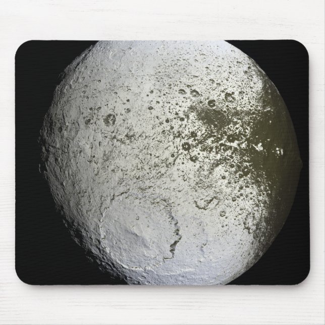 Tapis De Souris La lune de Saturne Iapetus 2 (Devant)