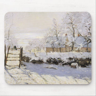 Tapis De Souris La Magpie de Monet