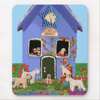 Tapis De Souris La maison est l'endroit où la roue est
