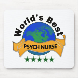 Tapis De Souris La meilleure infirmière de Psych du monde