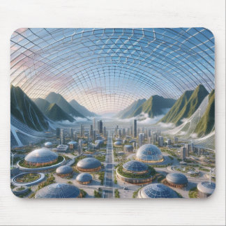 Tapis De Souris La Métropole du Dôme Solaire